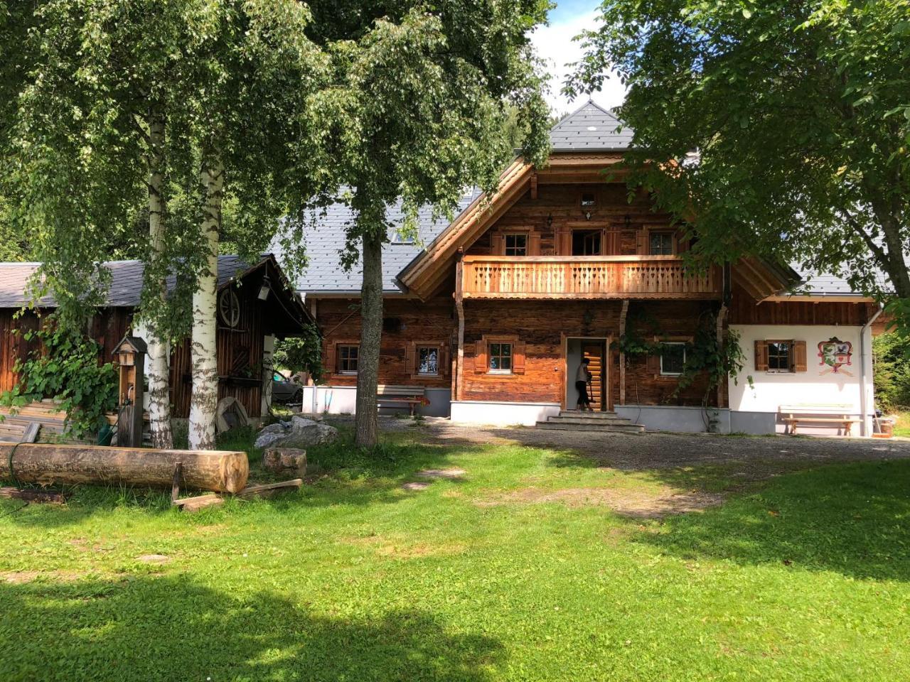 Waldheimathuette Villa Sankt Kathrein am Hauenstein Kültér fotó