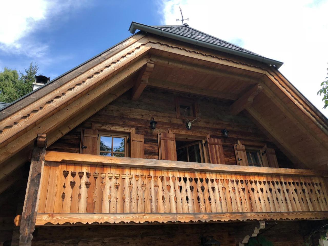 Waldheimathuette Villa Sankt Kathrein am Hauenstein Kültér fotó