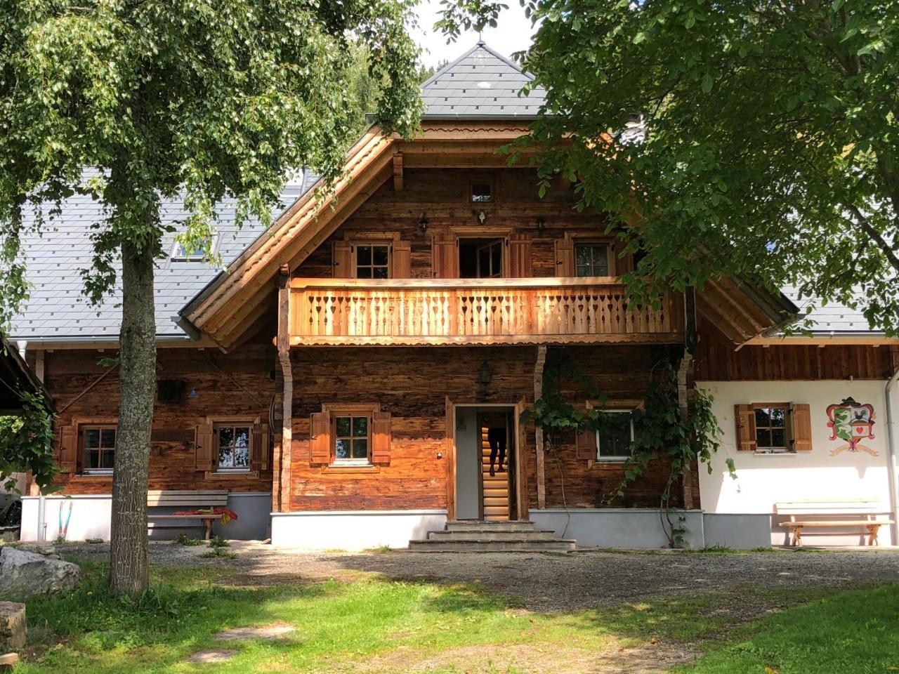Waldheimathuette Villa Sankt Kathrein am Hauenstein Kültér fotó