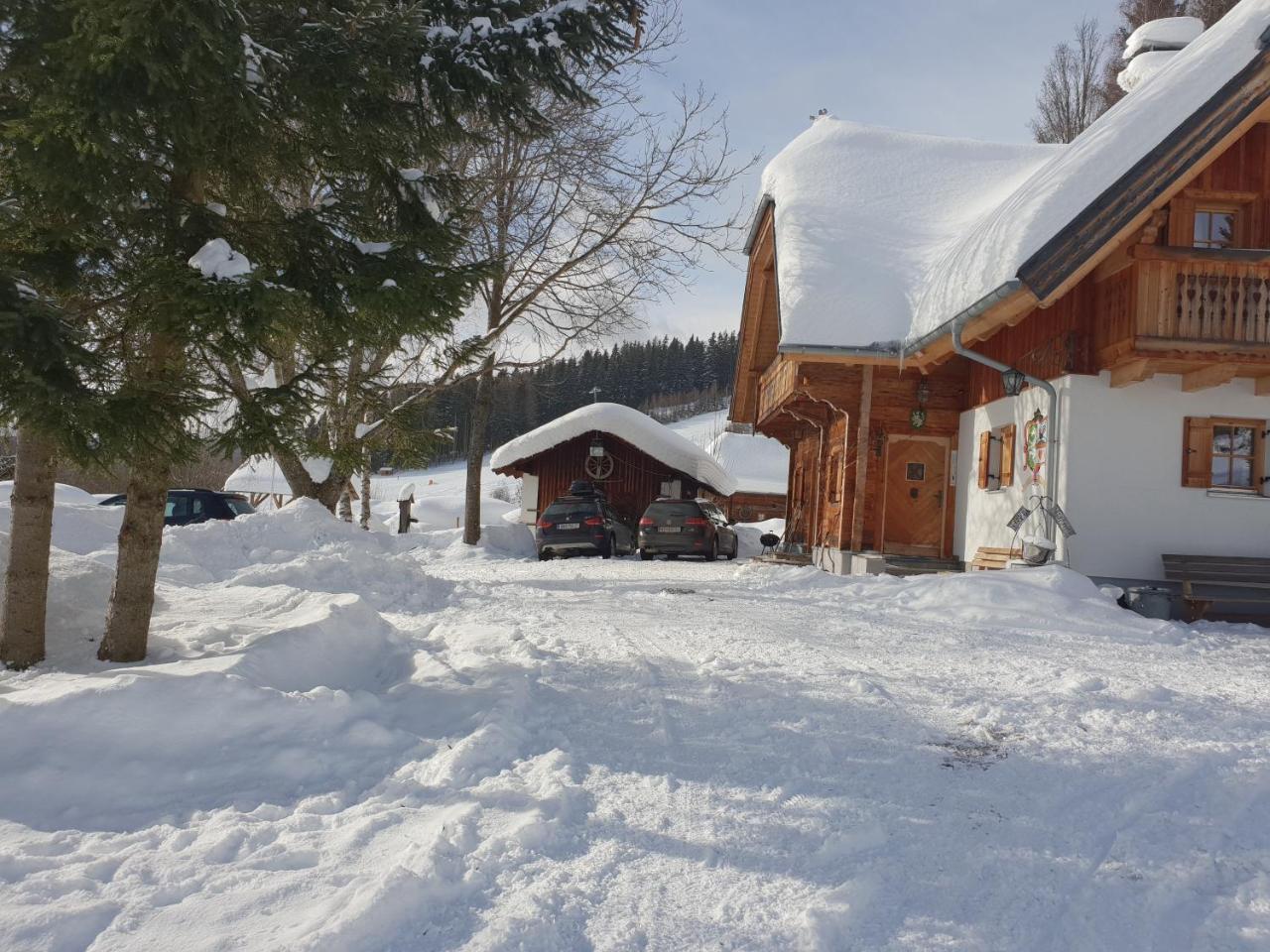 Waldheimathuette Villa Sankt Kathrein am Hauenstein Kültér fotó
