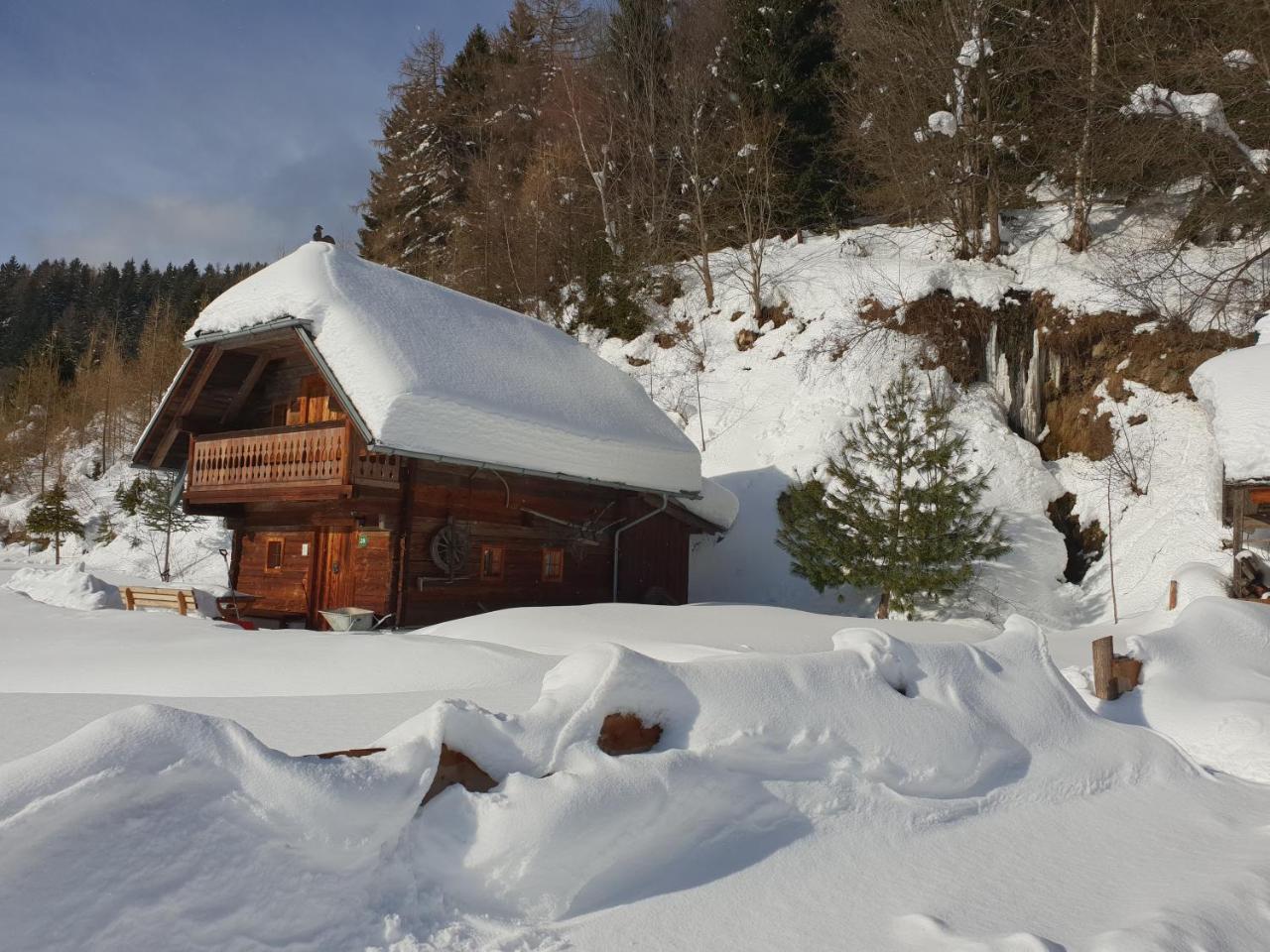 Waldheimathuette Villa Sankt Kathrein am Hauenstein Kültér fotó