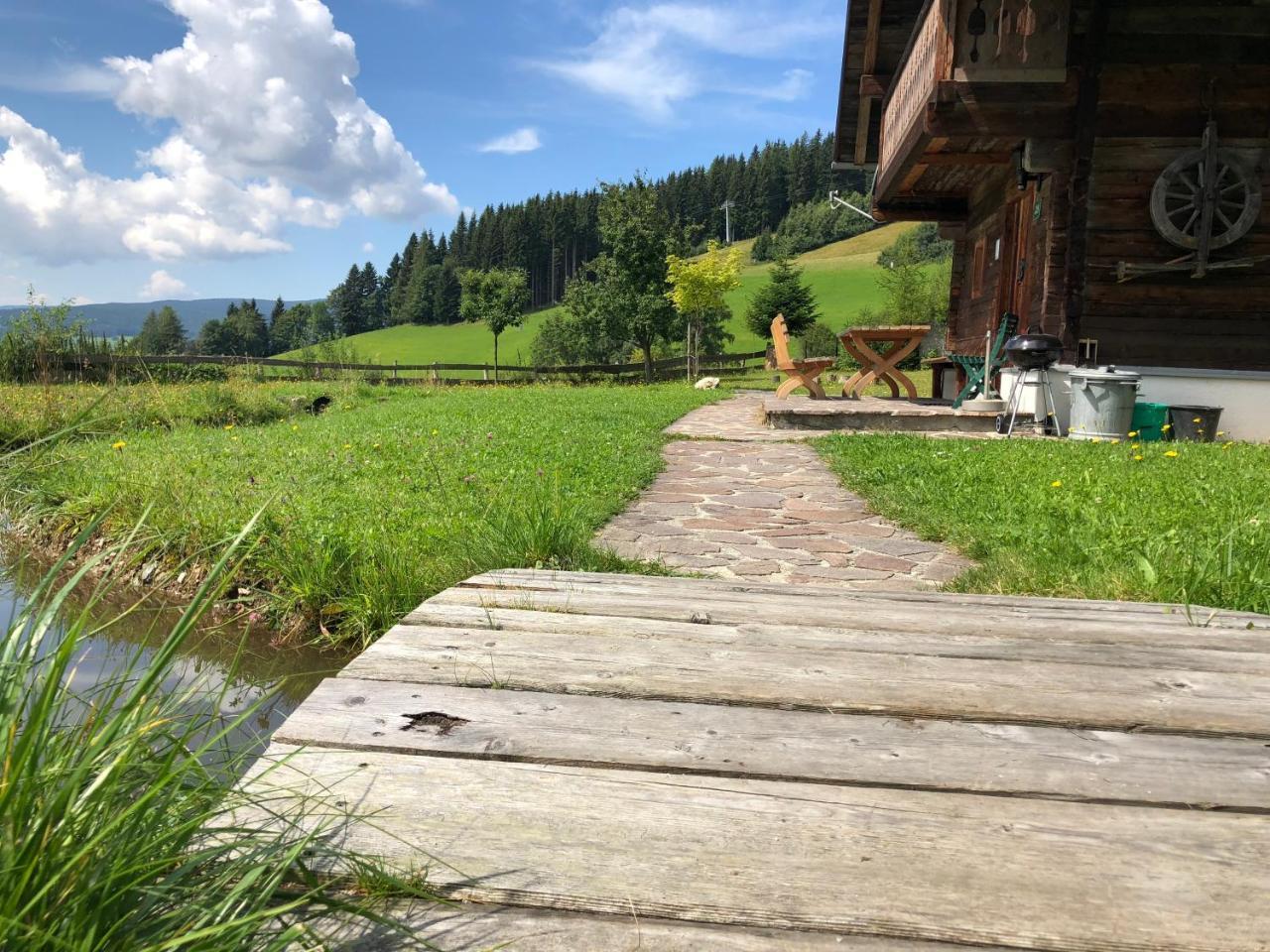 Waldheimathuette Villa Sankt Kathrein am Hauenstein Kültér fotó