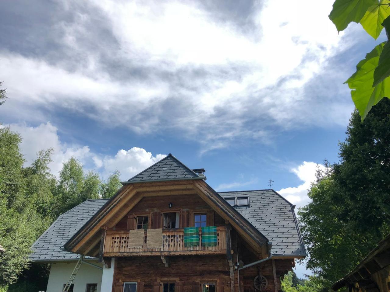 Waldheimathuette Villa Sankt Kathrein am Hauenstein Kültér fotó