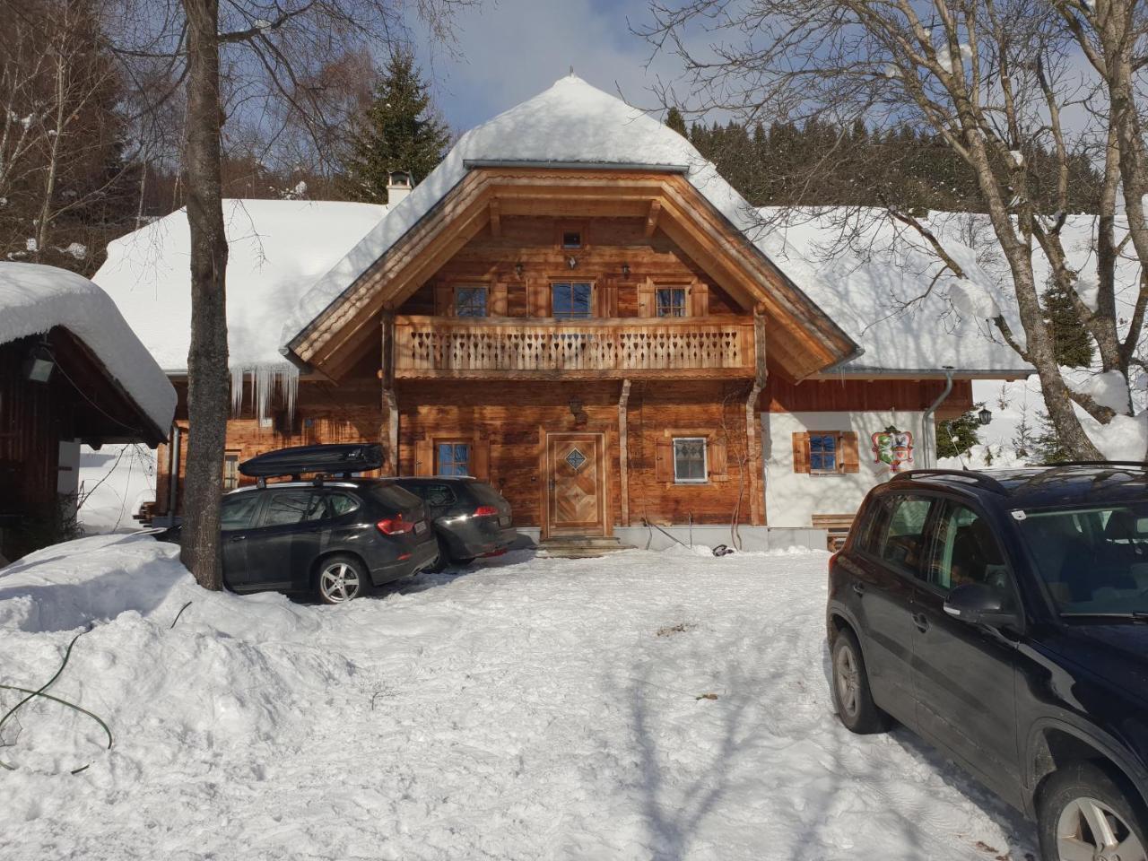 Waldheimathuette Villa Sankt Kathrein am Hauenstein Kültér fotó