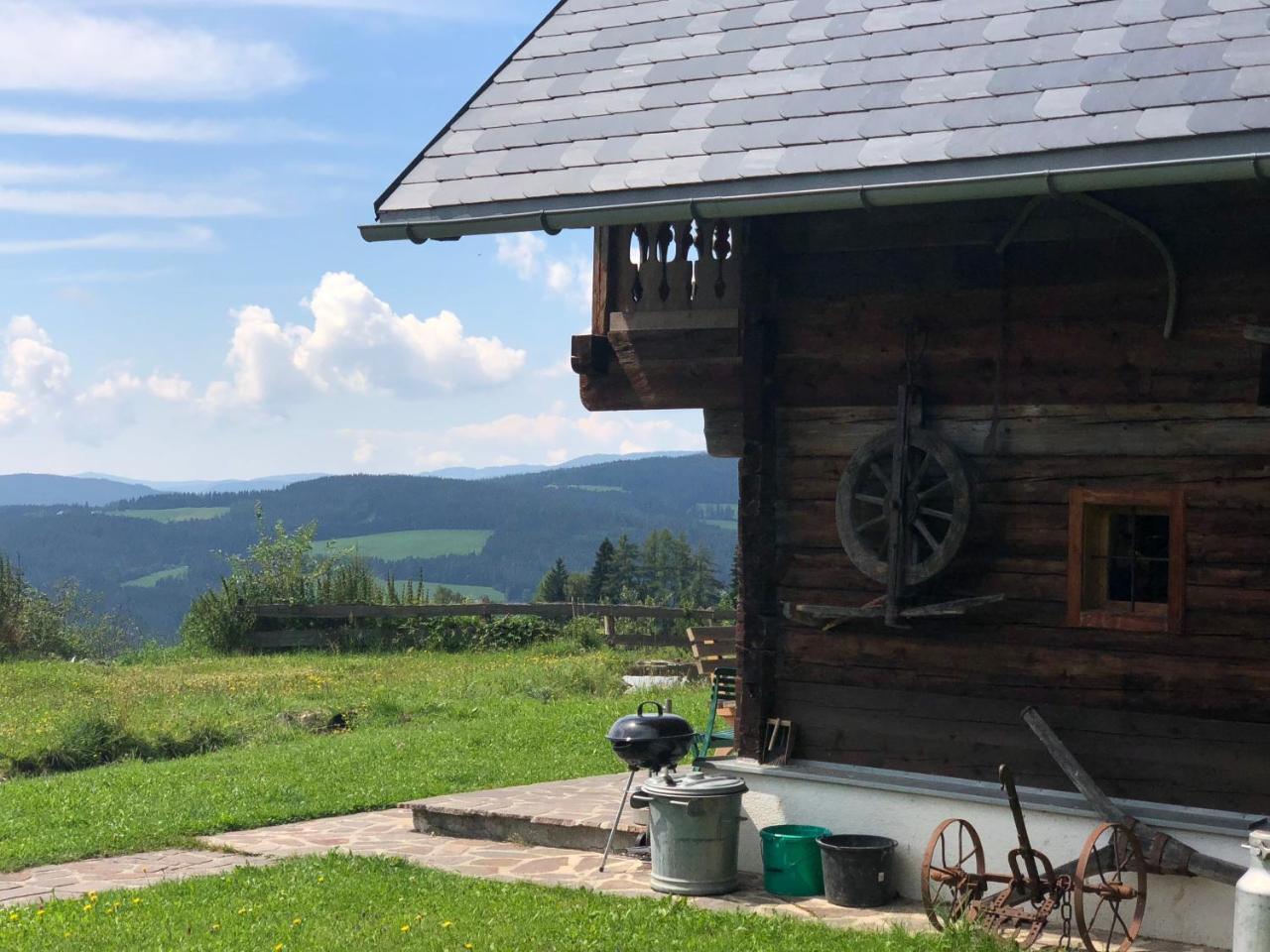 Waldheimathuette Villa Sankt Kathrein am Hauenstein Kültér fotó